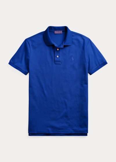 Polo Ralph Lauren Custom Slim Fit Piqué Homem 92643-DANV